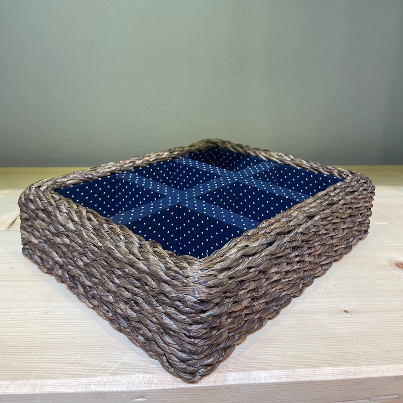 جای تیبگی حصیری پارچه ای