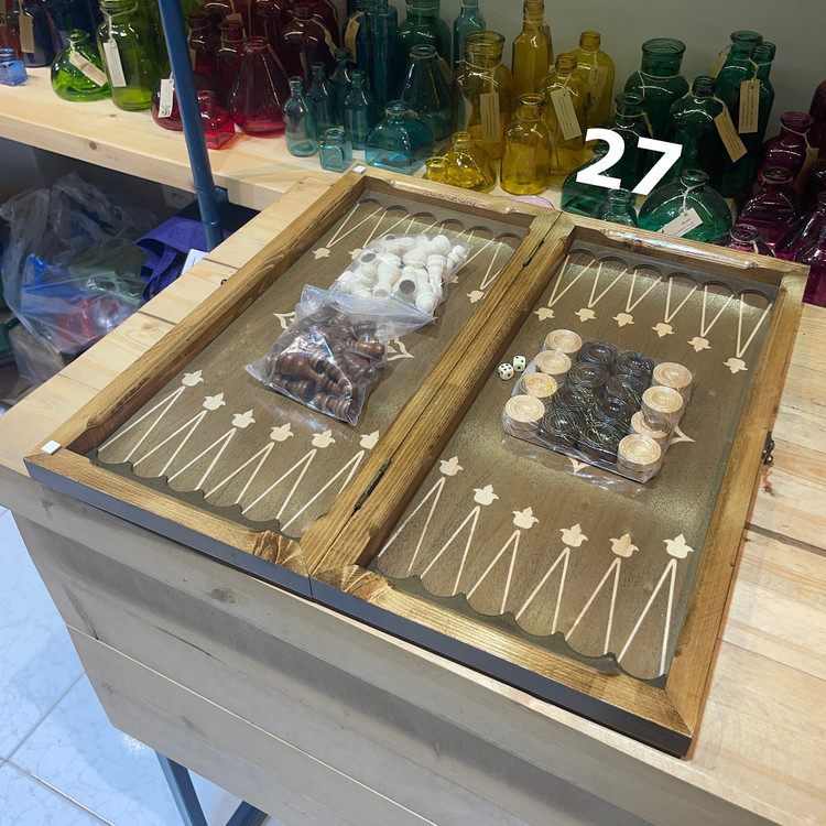 تخته نرد و شطرنج نراد روس بزرگ کد 27