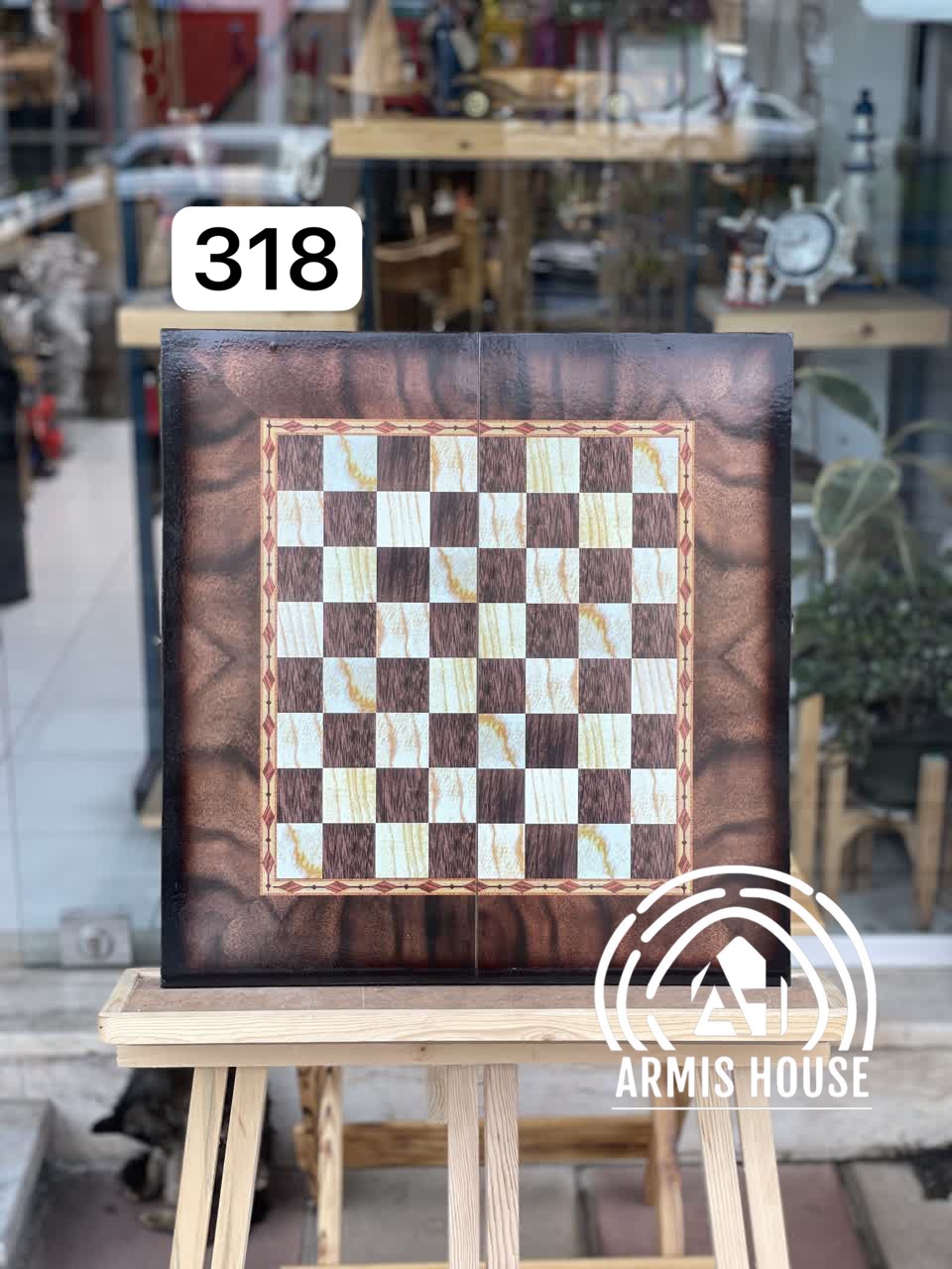 تخته نرد و شطرنج کلاف نراد روس 318