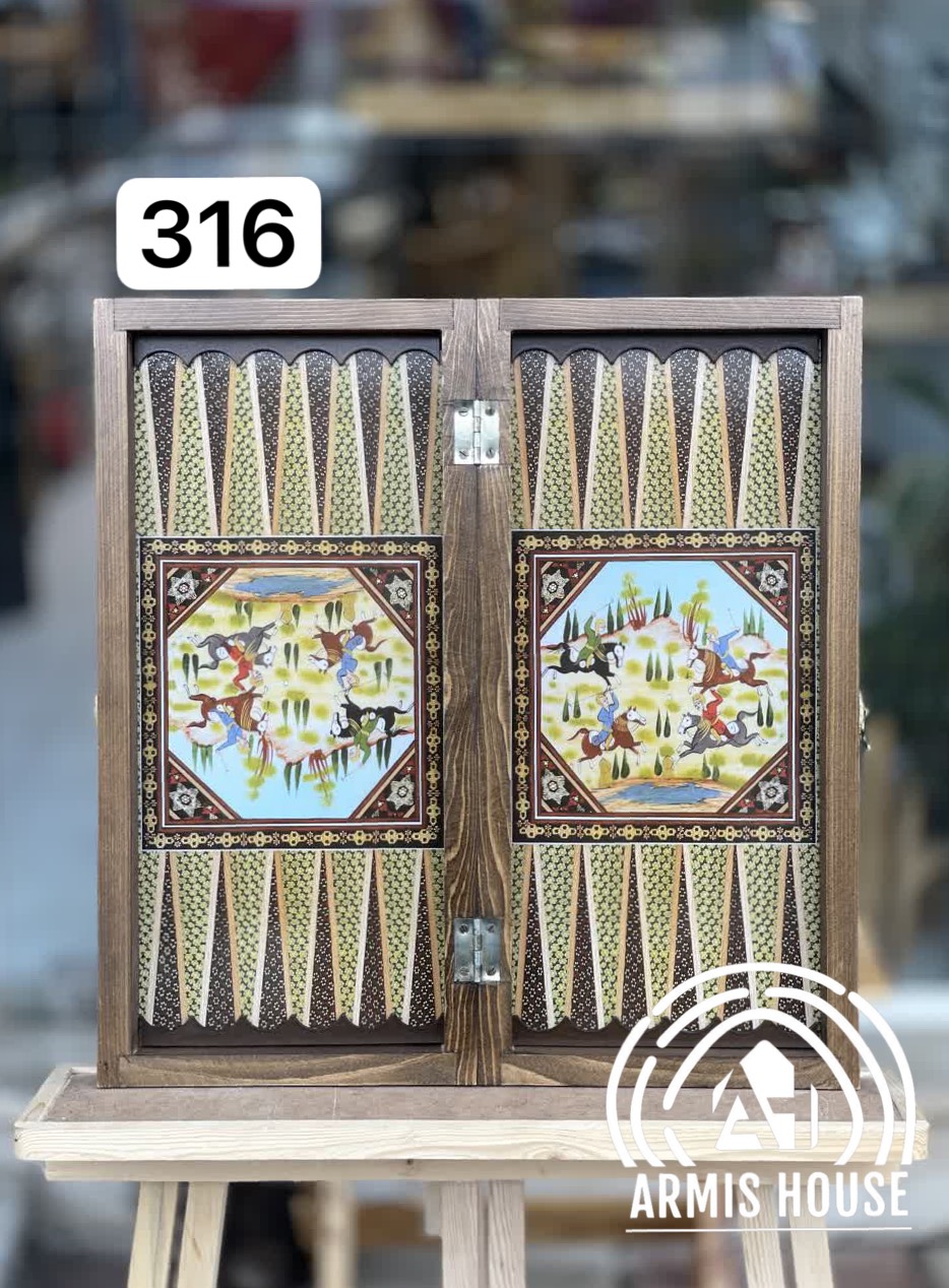 تخته نرد و شطرنج کلاف نراد روس 316