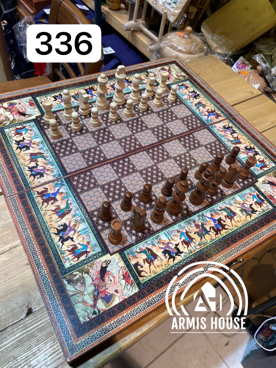 تخته نرد و شطرنج ام دی اف336